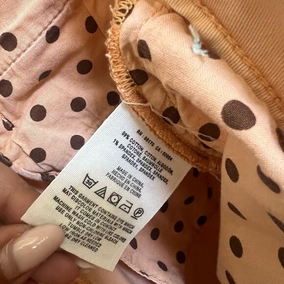 Pilcro Light Pink Chino Pants, business casual, preppy - Picture 7 of 7